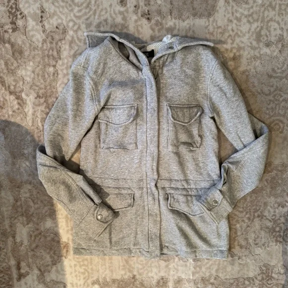 Diesel Gray Textured Jacket comfortable Cabincore-Small - Picture 1 of 9